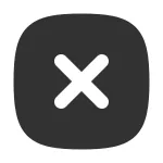 X Square SVG Icon